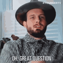 Oh Great Question Younger GIF - Oh Great Question Younger Nico Tortorella GIFs