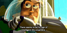 toy story buzz lightyear no sign of intelligent life