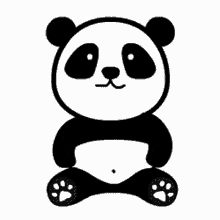 panfu panda hug hugging cute