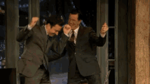 No Daft Punk Dance Party, The Series GIF - Stephen Colbert Jimmy Fallon Colbert Report GIFs