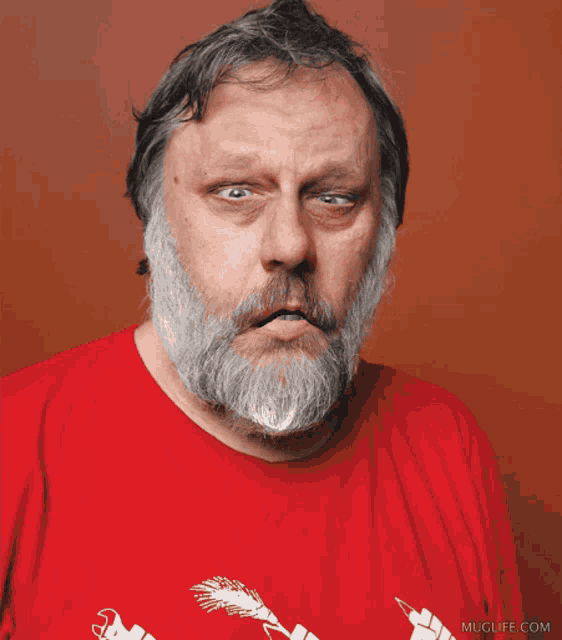 Slavojžižek Face Morph GIF SlavojŽižek Face Morph Surprised