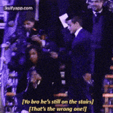 [yo Bro He'S Still On The Stairs][that'S The Wrong One!].Gif GIF - [yo Bro He'S Still On The Stairs][that'S The Wrong One!] Rami Malek Hindi GIFs