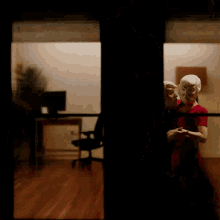 Making Out Diane Lockhart GIF - Making Out Diane Lockhart The Good Fight GIFs