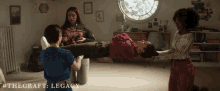 floating the craft legacy lying in midair levitating zoey luna