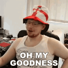 Oh My Goodness Ollie Dixon GIF - Oh My Goodness Ollie Dixon Omg GIFs