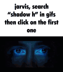 Jarvis Shadow H GIF - Jarvis Shadow H Iron Man GIFs
