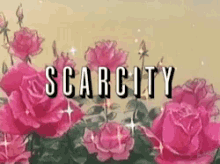 scarcity scarce roses graphic design illustration