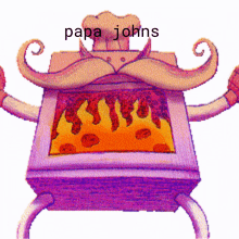 Papa Johns Omroi GIF - Papa Johns Omroi Omori GIFs