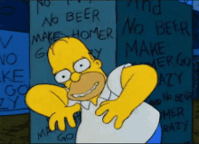 Crazy Homer GIF - Homer Simpson Simpsons The Simpsons GIFs