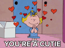 You'Re A Cutie - Peanuts GIF - Cutie GIFs
