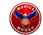 Murica Money Eagle Sticker - Murica Money Eagle Stickers