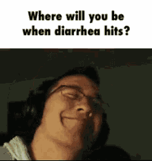 markiplier diarrhea upset sad