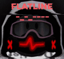 Mask Flatline GIF - Mask Flatline Glitch GIFs