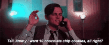 Leonardo Dicaprio Ocd GIF - Leonardo Dicaprio Ocd I Want Chocolate Chip Cookies GIFs