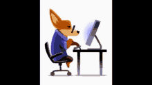 Workaholic Computer GIF - Workaholic Computer Biscuit Facebook Stickers GIFs