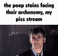 poop stains piss stream david tennant doctor who waddicker