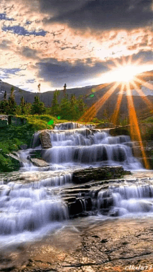 Nature Waterfalls GIF - Nature Waterfalls Water GIFs