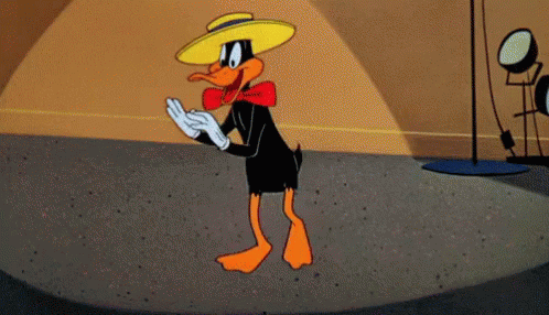 Daffy Duck Dancing GIFs | Tenor