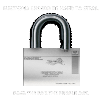 Elections Should Be Hard To Steal Pass The For The People Act Sticker - Elections Should Be Hard To Steal Pass The For The People Act Lock Stickers