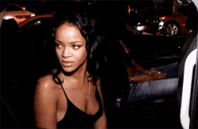 Rihanna Roll GIF - Rihanna Roll Window GIFs