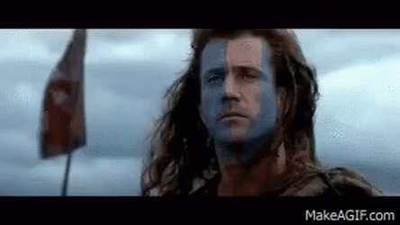 Braveheart Freedom GIF - Braveheart Freedom Mel Gibson GIFs