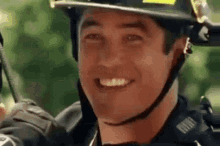 Dean Cain Smile GIF - Dean Cain Smile Fireman GIFs