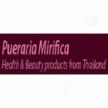 Pueraria Mirifica Herbal GIF - Pueraria Mirifica Herbal Healthy GIFs