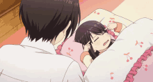Anime Bed GIF - Anime Bed Sick GIFs