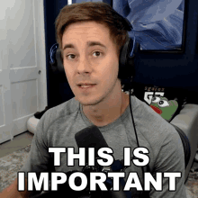 This Is Important Sean Gares GIF - This Is Important Sean Gares Sgares GIFs