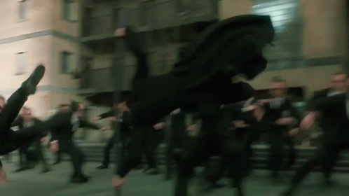 Neo Agent Smith GIF - Neo Agent Smith Matrix Reloaded - Discover & Share GIFs