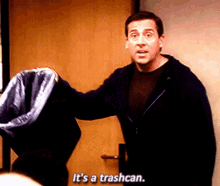 The Office Michael Scott GIF - The Office Michael Scott Its A Trashcan GIFs