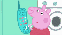 911 Phonecall GIF - 911 Phonecall Peppa Pig GIFs