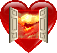 Heart Love Sticker - Heart Love Door Stickers