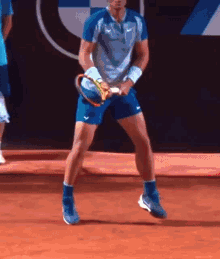 Rafael Nadal Backhand GIF - Rafael Nadal Backhand Down The Line GIFs