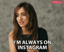 Im Always On Instagram Neha Sharma GIF - Im Always On Instagram Neha Sharma Pinkvilla GIFs