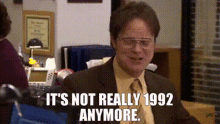 1992 Dwight GIF - 1992 Dwight Not GIFs