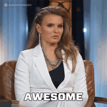 Awesome Michele Romanow GIF - Awesome Michele Romanow Dragons Den GIFs