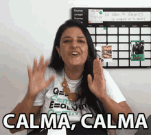 Calma Calma Luanna Ramos GIF - Calma Calma Luanna Ramos Descomplica GIFs
