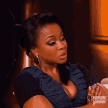 Sighs Phaedra Parks GIF - Sighs Phaedra Parks Real Housewives Of Atlanta GIFs